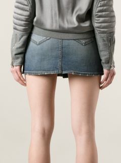 Saint Laurent Short Denim Skirt   Il Bacio Di Stile