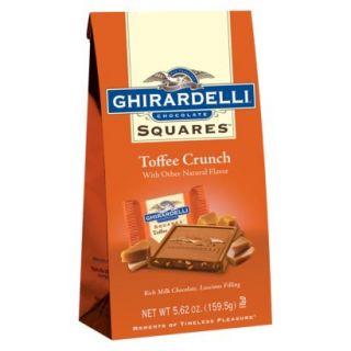 Ghirardelli Toffee Crunch Milk Chocolate Squares