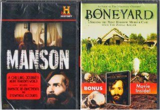 The History Channel  Manson 40 Years Later , The Six Degrees Of Helter Skelter , The Discovery Channel  The Boneyard The Most Grisly Crime Scene in US History  Serial Killer Triple Feature  2 DVD Set Movies & TV