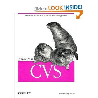 Essential CVS Jennifer Vesperman Books