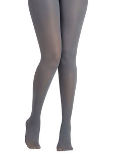 Layer It On Tights in Light Grey  Mod Retro Vintage Tights