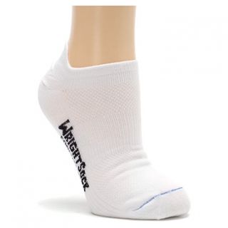 WrightSock Coolmesh II Tab 3 pk  Men's   White