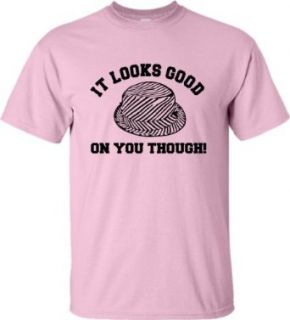 Pink Adult It Looks Good On You Though Caddyshack Bushwood Country Club Inspired T Shirt   5XL Clothing