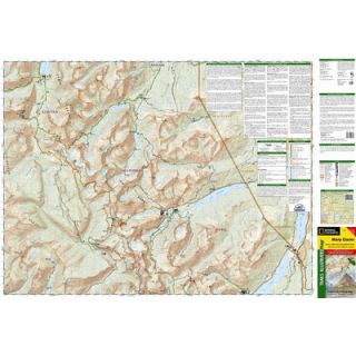 National Geographic Maps Trails Illustrated Map Many Glacier, Glacier