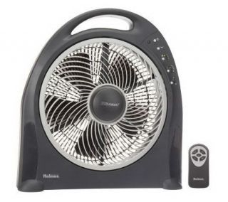 Holmes Blizzard Remote Control Floor Fan with Swirl Grill —