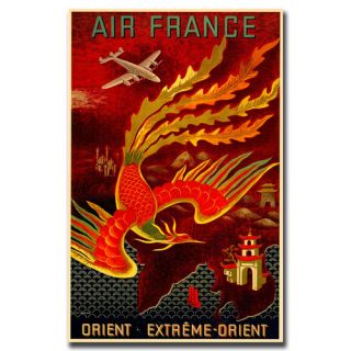 Trademark Fine Art Air France Orient Extreme by Lucien Boucher