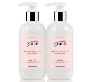 philosophy home collection grace scented hand wash duo 8 oz. —