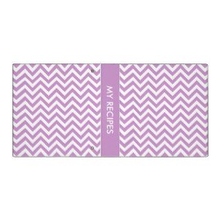 Chevron binders  Personalizable color and text