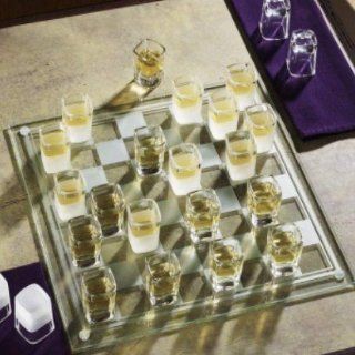Shot Glass Checkers Set Kitchen & Dining