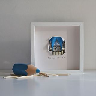 st paul's 3d picture by adam regester art and illustration
