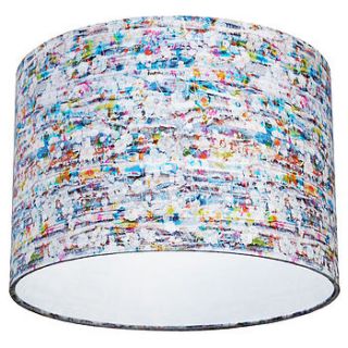 liberty holly a fabric lampshade by quirk
