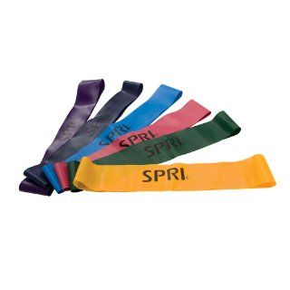 SPRI Mini Band (Blue, Heavy)  Exercise Bands  Sports & Outdoors