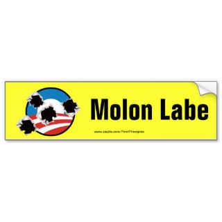 Molon Labe Bumper Stickers