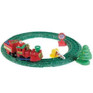 Fisher Price Geo Trax Holiday Train Set with Santa Toys & Games