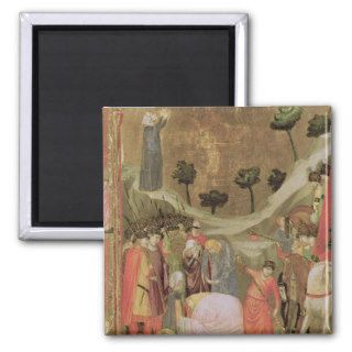 The Martyrdom of St. Paul, right hand panel Magnet