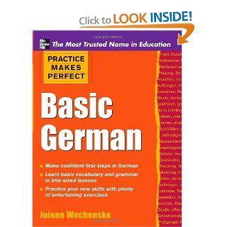 Practice Makes Perfect Basic German (Practice Makes Perfect Series) (9780071634700) Jolene Wochenske Books