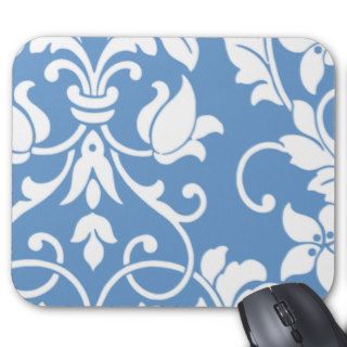 Changeable Background Damask Mouse Pad