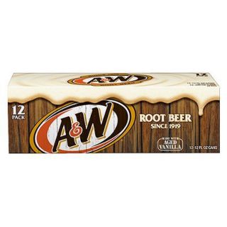 A&W Vanilla Root Beer 12 oz, 12 pk