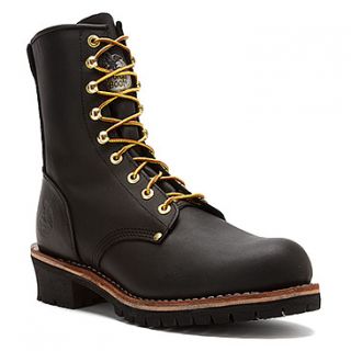 Georgia Boot G8120 Logger 8" Boot  Men's   Oily Black Leather