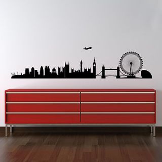 london skyline wall stickers by parkins interiors