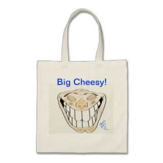 Big Cheesy Smile tote bag