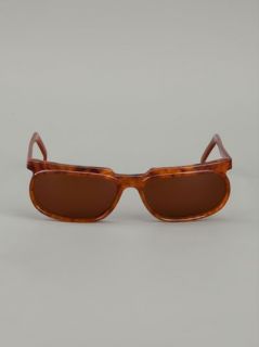 Trussardi Vintage D shaped Sunglasses   A.n.g.e.l.o Vintage