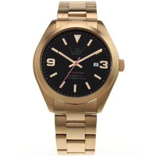 LTD Watch LTD 280303 Unisex Limited Edition Black Gold Watch Watches
