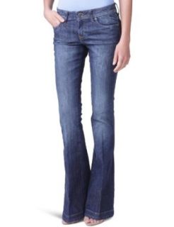 Calvin Klein Jeans Damen Jeans CWA210 EC3GR, Gr. 26, Blau (D77) Bekleidung
