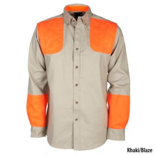 Guide Series Mens Upland Long Sleeve Shooting Shirt   Blaze Orange 612758