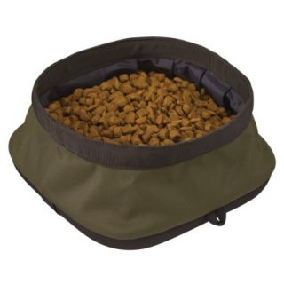 Classic Accessories Dog Water and Food Bowl   Loden
