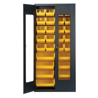 Mesh Safe View Storage Cabinet with Various Ultra Size Bins
