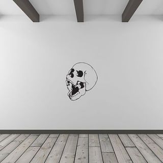 skull is hungry wall art decal by vinyl revolution