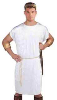 Forum Mens Roman Greek Marc Antony Halloween Costume White Tunic Clothing