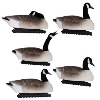 Hard Core 2 in 1 Canada Goose Floating Decoys Touch Down 6 Pack 617446