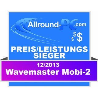 wavemaster MOBI 2 Mini Lautsprecher mit Bluetooth Funktion (1 er Stck) schwarz Heimkino, TV & Video