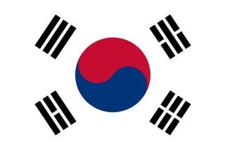 Fahne Flagge Korea, Republik (Südkorea) 150x225cm Garten