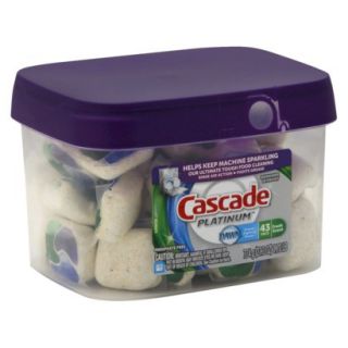 Cascade Platinum ActionPacs Fresh Scent Dishwash