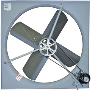 TPI Commercial Exhaust Fan — 48in., Model# CE-48B  Belt Drive Shutter Mount Fans