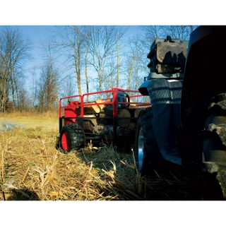 Yukon Tracks Trail Warrior ATV Trailer — 1250-Lb. Capacity, 20 1/2 Cu. Ft., Model# TX158  Lawn   Garden Utility Trailers