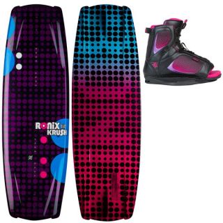Ronix Krush Wakeboard 134 w/ Luxe Boots   Womens