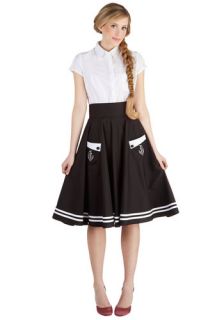 Aweigh We Go Skirt  Mod Retro Vintage Skirts