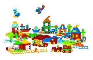 LEGO DUPLO 1 + Riesen Set Grundelemente (554 Stck) 9090   fr Kinder ab 1 1/2 Jahren geeignet  Spielzeug