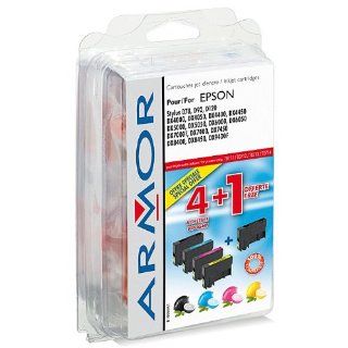 5 x Patronen fr Epson Stylus SX 215 Perfekte Qualitt Elektronik