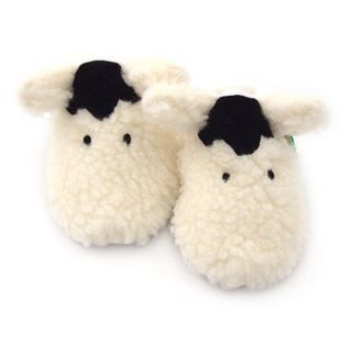 shaggy sheep soft baby shoes by funky feet fashions