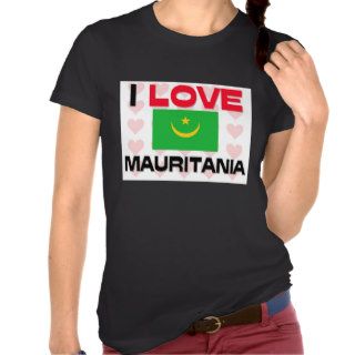 I Love Mauritania Tee Shirt