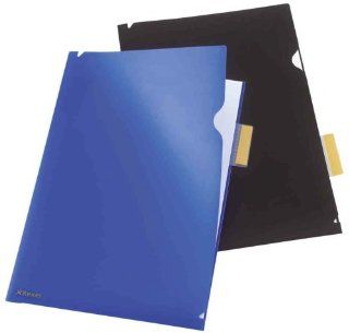 Rexel Sichthllen Optima/2102476 B220xH310 mm blau mit Tab bis 25 Blatt Inh.5 Bürobedarf & Schreibwaren