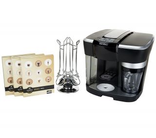 Keurig Rivo Cappuccino & Latte System w/ 36 Rivo Packs & Carousel —