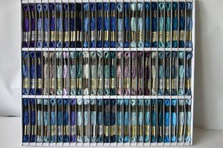 225 Coats Anchor Ocean Dckchen Sticktwist Stickgarn 8m 3 x 75 farben mit Box Küche & Haushalt