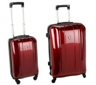Heys 26 and 22 Hardside Spinner Luggage Set —