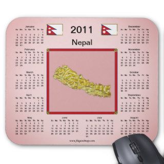 Nepal 2011 Calendar Mousepad